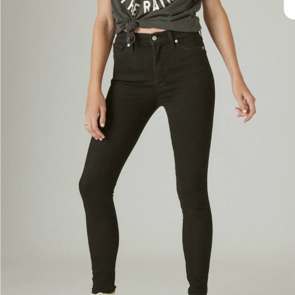 Lucky Brand Women's Black Skinny Jeans